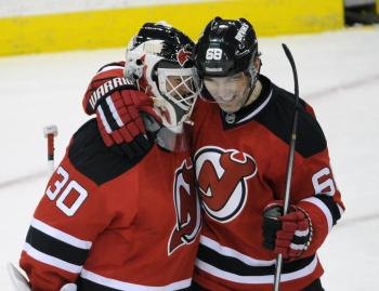 Brodeur a Jágr