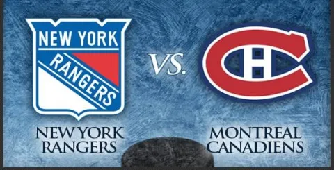 Rangers vs. Canadiens