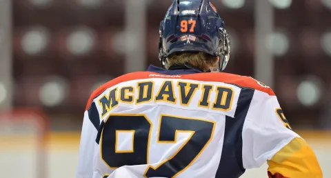 Connor McDavid ešte pred draftom
