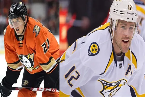 Shawn Horcoff a Mike Fisher