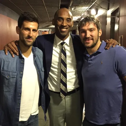 Djokovic, Bryant a Ovečkin