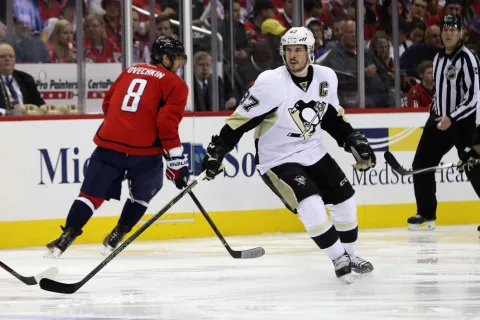 Alexander Ovečkin a Sidney Crosby