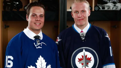 Auston Matthews a Patrik Laine