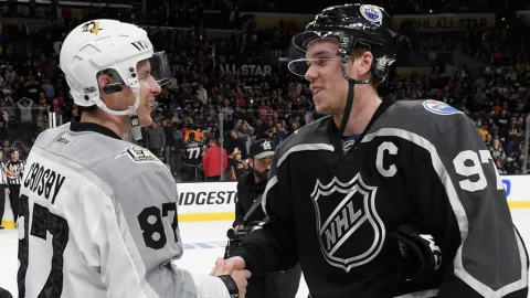 Sidney Crosby a Connor McDavid