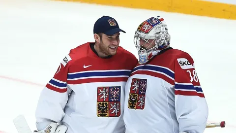 Pavel Francouz a Dominik Furch