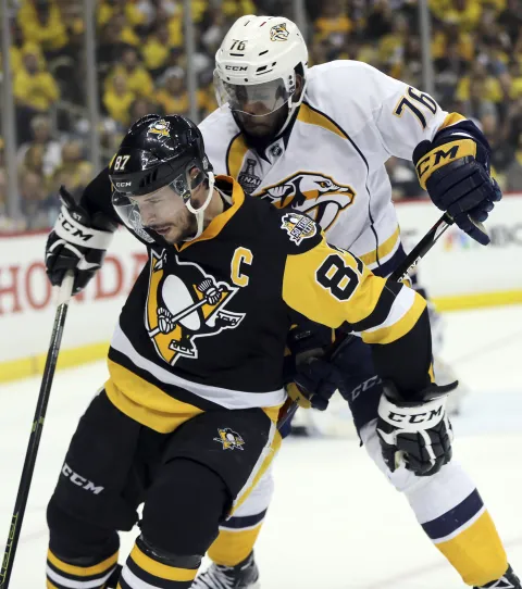 Sidney Crosby a P.K.Subban