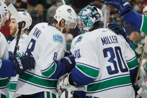 Chris Tanev & Ryan Miller