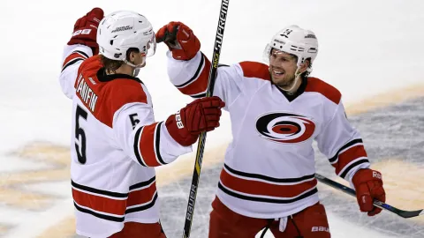 Noah Hanifin & Jaccob Slavin