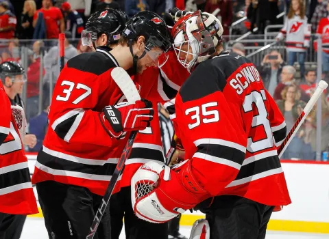 Pavel Zacha & Cory Schneider