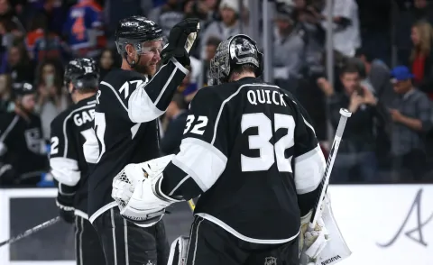 Jeff Carter & Jonthan Quick