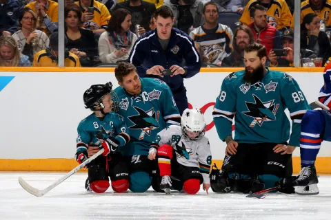 Joe Pavelski & Brent Burns