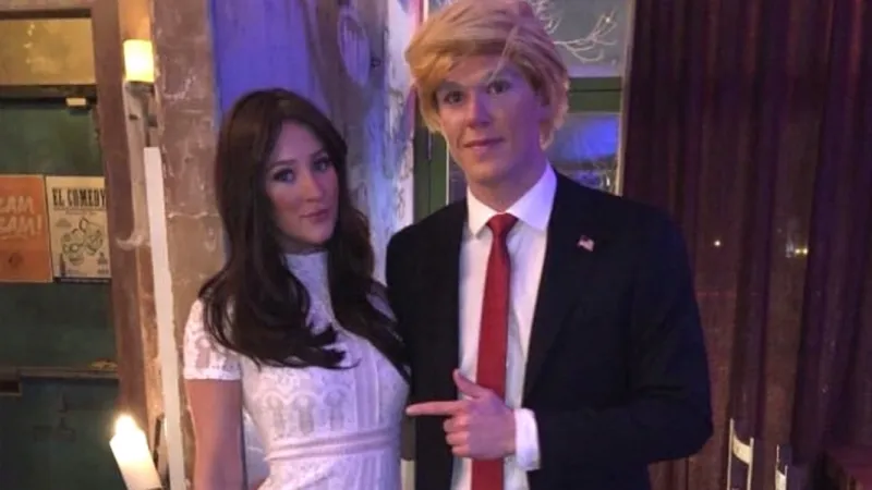 FOTO VNÚTRI McDavid na Halloween za Donalda Trumpa! Na sociálnej sieti čelil haterom: Toto im odkazuje