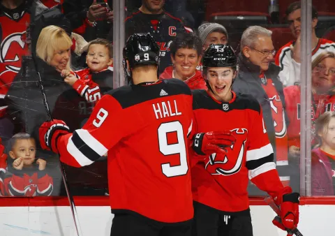 Taylor Hall & Nico Hischier
