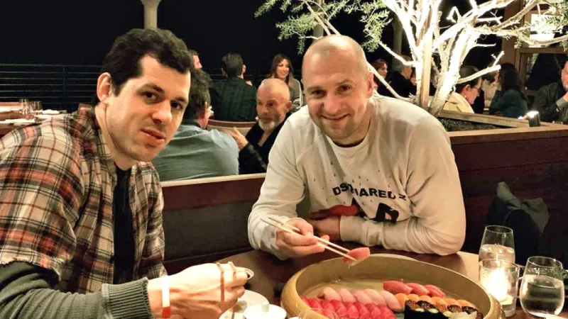 Bývalý slovenský futbalový reprezentant sa pochválil: S hviezdnym kamošom z NHL na večeri + FOTO