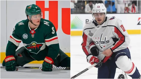 Ryan Donato a Jakub Vrána