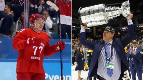 Kirill Kaprizov a Bill Guerin