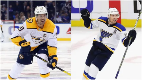 Roman Josi a Alex Pietrangelo