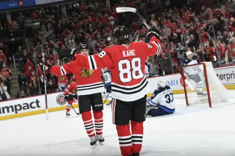 Patrick Kane so zápisom do histórie Chicaga Blackhawks +VIDEO