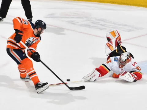 Leon Draisaitl vs David Rittich