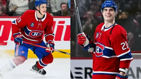 Ivan Demidov a Juraj Slafkovský