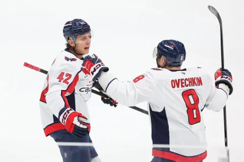 Martin Fehérváry a Alexander Ovečkin