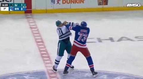 Ryan Reaves verzus Matt Rempe