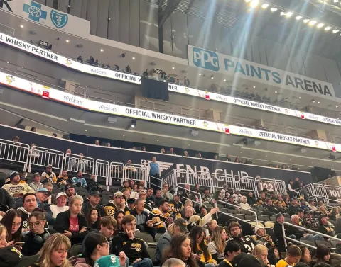 Záber zo štadióna v Pittsburghu