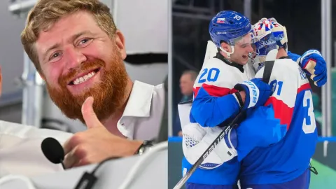 Jakub Voráček a Slafkovský s Hlavajom
