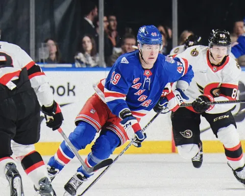 Rangers verzus Ottawa