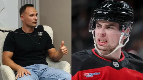 Andrej Sekera a Šimon Nemec