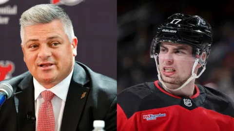Sheldon Keefe a Šimon Nemec