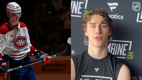 Juraj Slafkovský a Maddox Dagenais