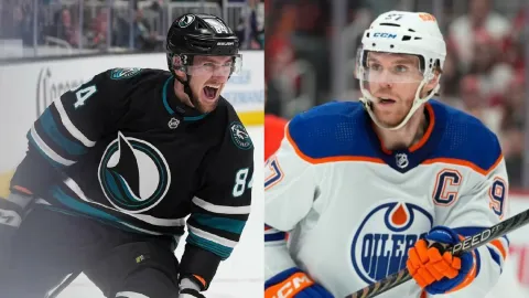 Pavol Regenda a Connor McDavid